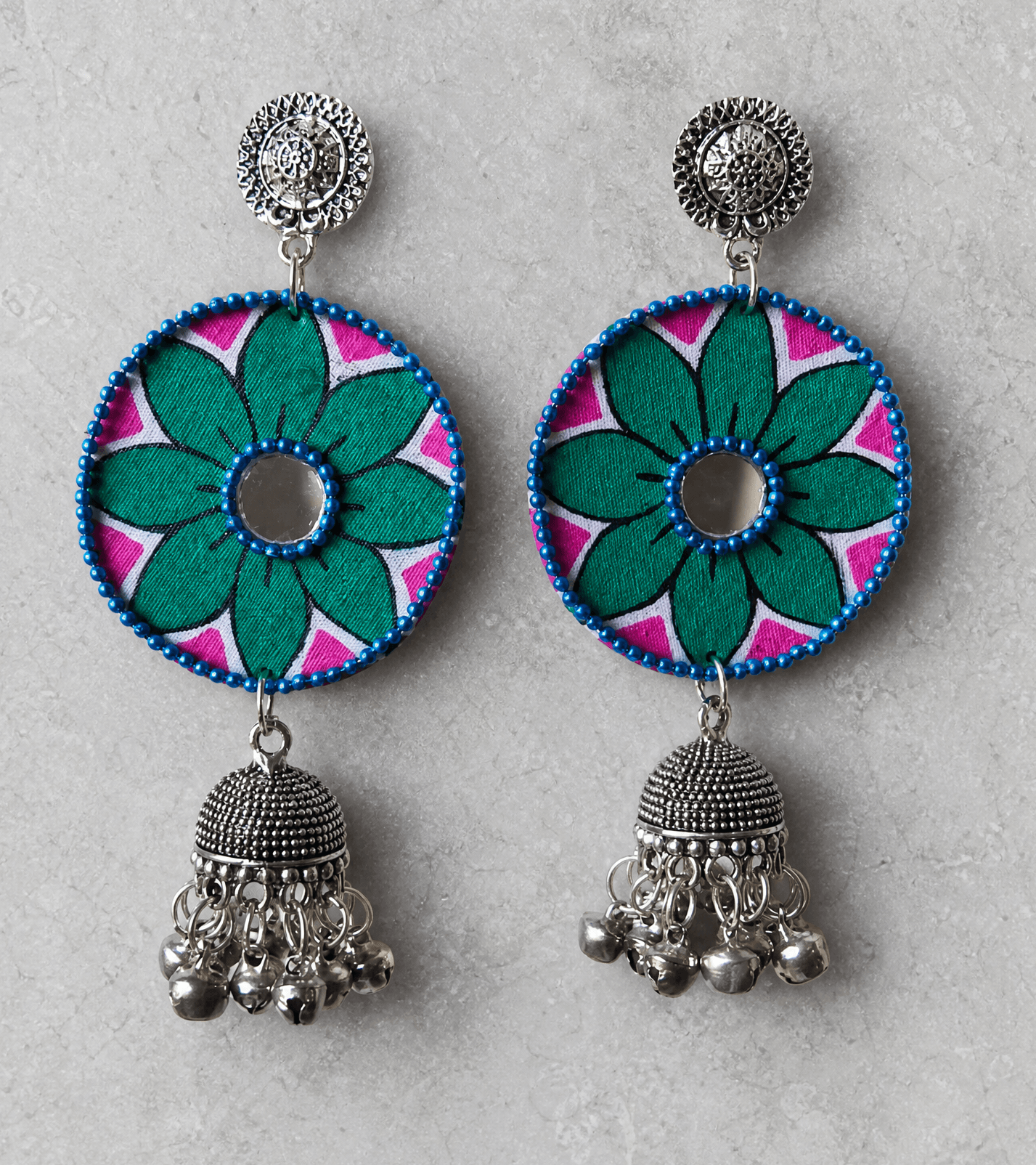 Pyaari Upcycled Handmade Textile Earring