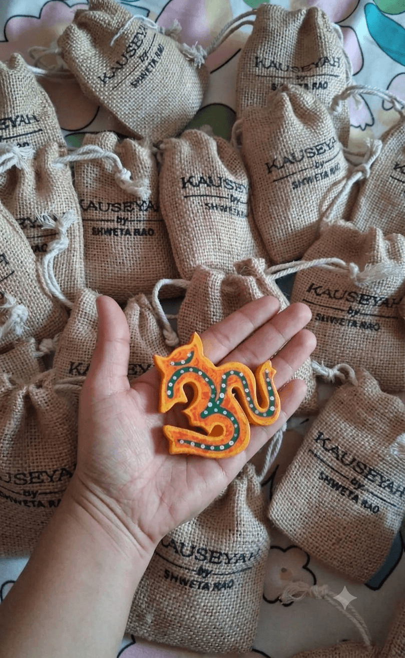 Traditional Hand-Painted Wooden Fridge Magnets