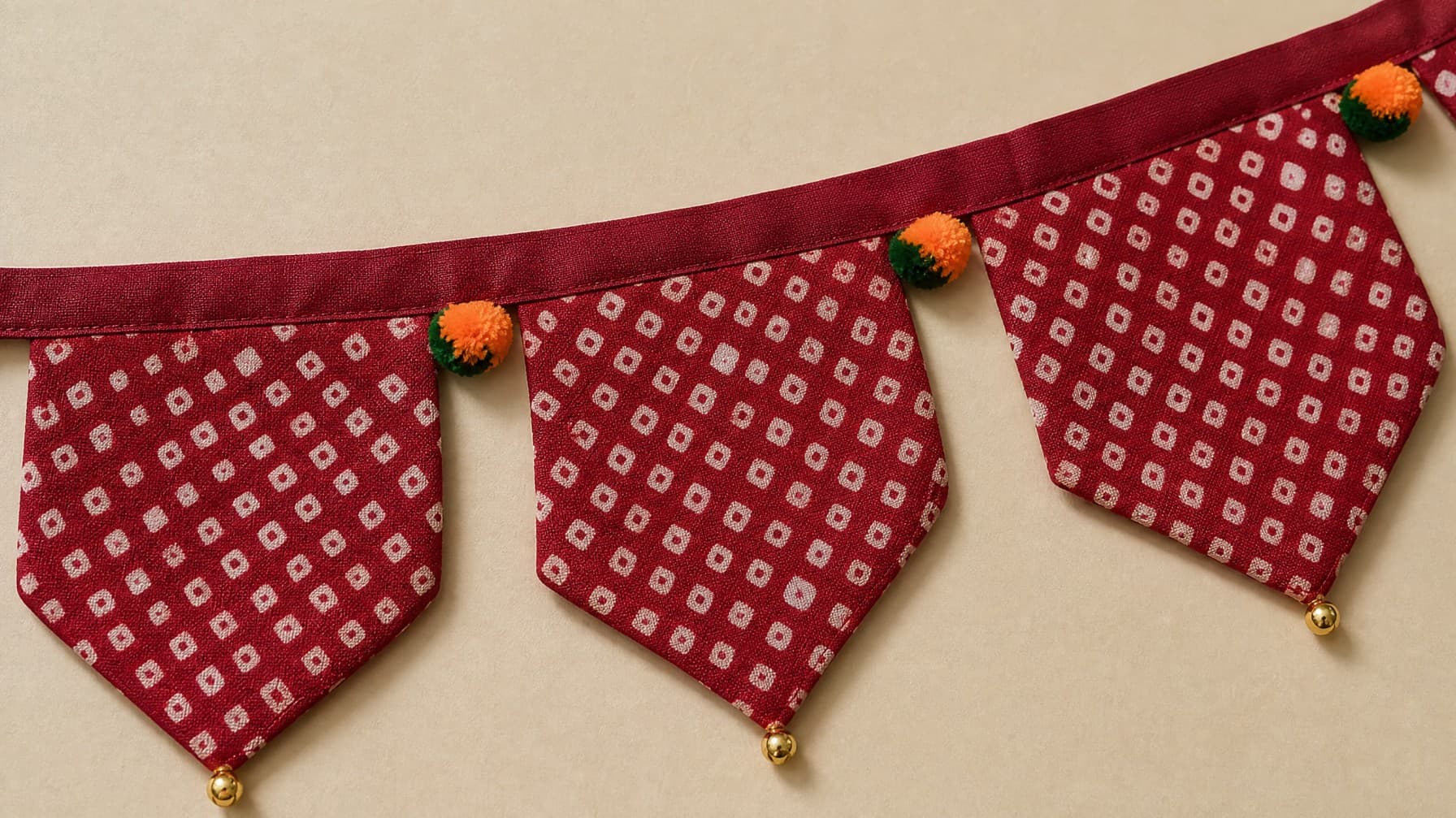 Utsav Handmade Fabric Toran