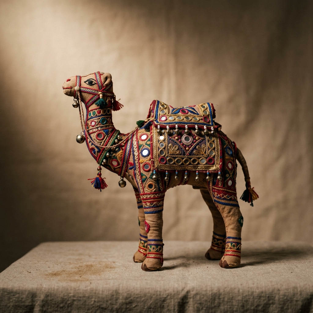 Embroidered Camel